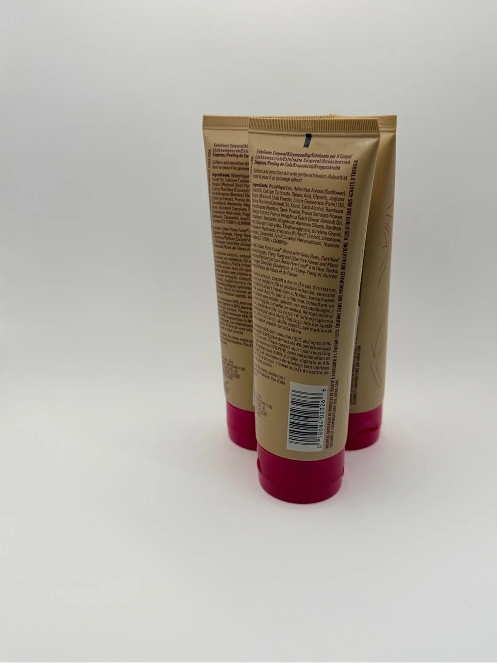 AVEDA Cherry Almond Body Scrub 6.7 oz NEW 3 pack